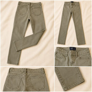 GAP Denim Jeans Women's Size 0 Olive Green Normcore Twee Y2K Casual Cottagecore